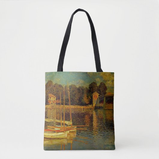 Die Brücke in Argenteuil von Claude Monet Tasche (Vorderseite)