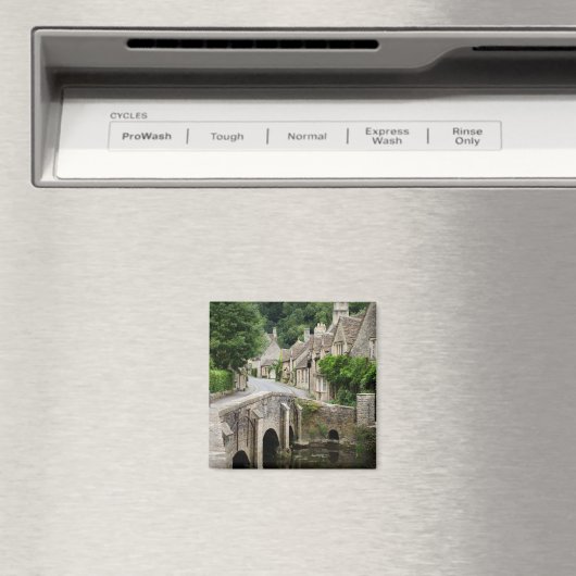 Die Brücke in Castle Combe, britischer Magnet (In Situ (Geschirrspüler))