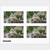 Die Brücke in Castle Combe, britischer Rechteckauf Rechteckiger Aufkleber (Blatt)