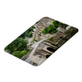 Die Brücke in Castle Combe, britischer Rechteckmag Magnet (Linke Seite)