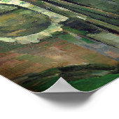 Die Brücke in Maincy oder die Brücke in Mennecy Poster (Ecke)