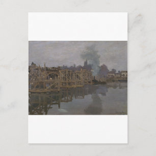 Die Brücke in Reparatur (1871-1872) Postkarte