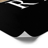 Die Brücke ist vorbei Poster (Ecke)