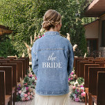 Die Brücke Jeansjacke<br><div class="desc">Herrliche Denim-Jacke. Ideal für Fotos mit dem Brautparty!</div>