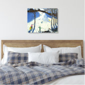 Die Brücke Morzine Leinwanddruck (Insitu (Schlafzimmer))