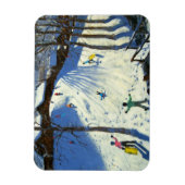 Die Brücke Morzine Magnet (Vertikal)