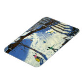 Die Brücke Morzine Magnet (Linke Seite)