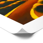 Die Brücke nach Fontisterni Poster (Ecke)