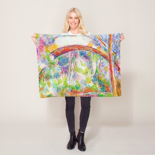 Die Brücke, Paul Cezanne Fleecedecke (Beispiel)