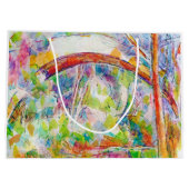 Die Brücke, Paul Cezanne Große Geschenktüte (Rückseite)