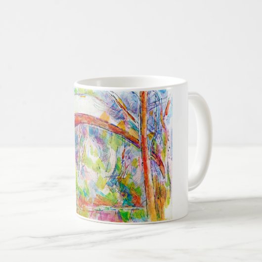 Die Brücke, Paul Cezanne Kaffeetasse (VorderseiteRechts)