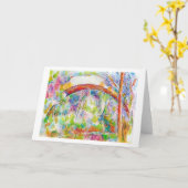 Die Brücke, Paul Cezanne Karte (Gelbe Blume)