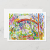 Die Brücke, Paul Cezanne Postkarte (Vorne/Hinten)