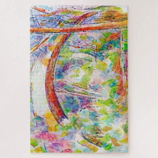Die Brücke, Paul Cezanne Puzzle (Vertikal)