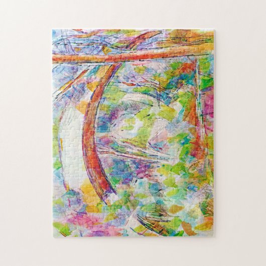 Die Brücke, Paul Cezanne Puzzle (Vertikal)