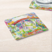 Die Brücke, Paul Cezanne Rechteckiger Pappuntersetzer (angewinkelt)