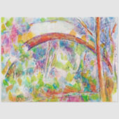 Die Brücke, Paul Cezanne Seidenpapier (Vorderseite)