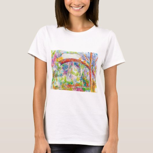 Die Brücke, Paul Cezanne T-Shirt (Vorderseite)