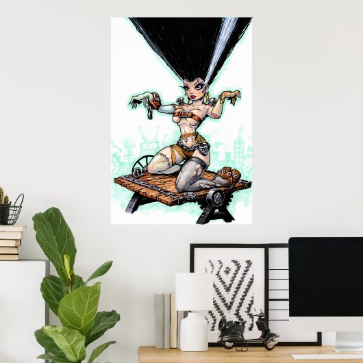 Die Brücke Poster (Heimbüro)