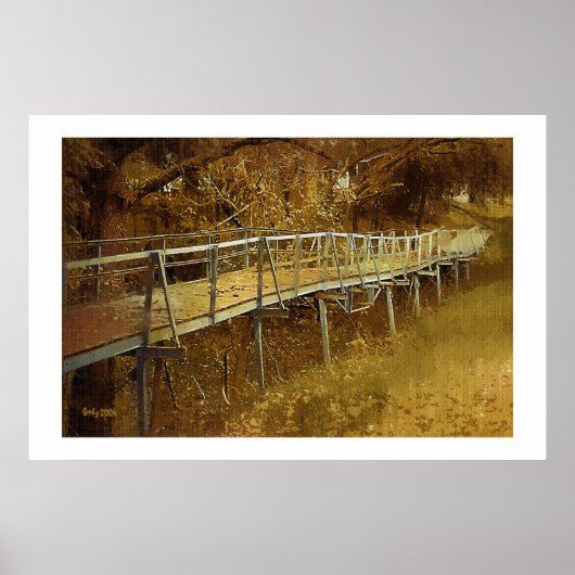 Die Brücke Poster (Vorne)