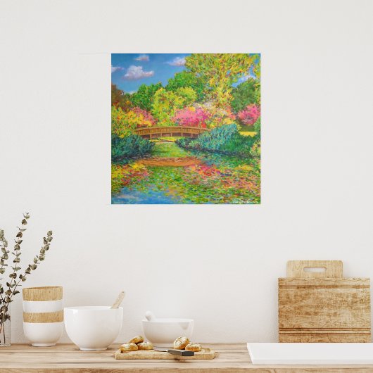 "Die Brücke" Poster (Küche)