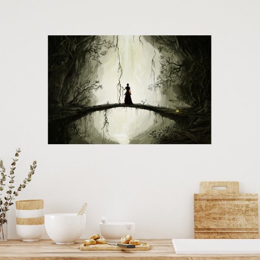 Die Brücke Poster (Küche)