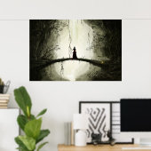 Die Brücke Poster (Heimbüro)