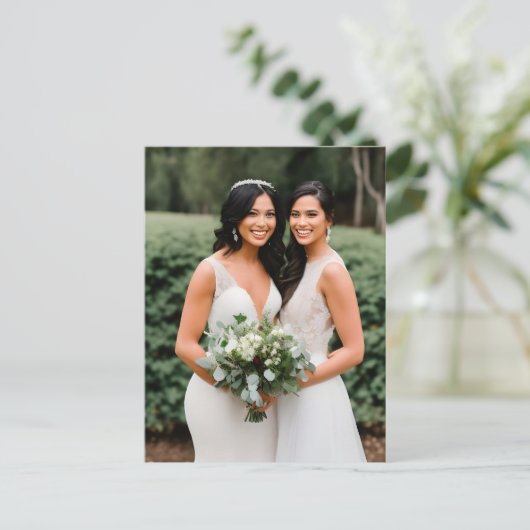 Die Brücke Postkarte (Stehend Vorderseite)