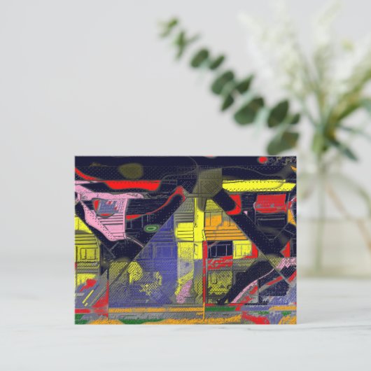 DIE BRÜCKE POSTKARTE (Stehend Vorderseite)