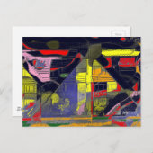 DIE BRÜCKE POSTKARTE (Vorne/Hinten)