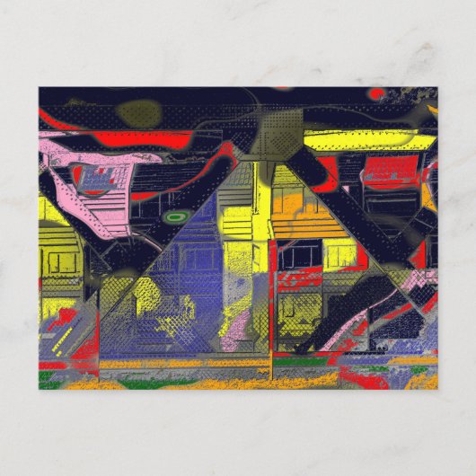 DIE BRÜCKE POSTKARTE (Vorderseite)