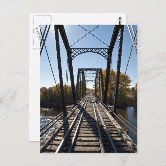 Die Brücke Postkarte (Vorne/Hinten)