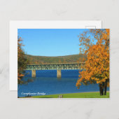 Die Brücke Postkarte (Vorne/Hinten)
