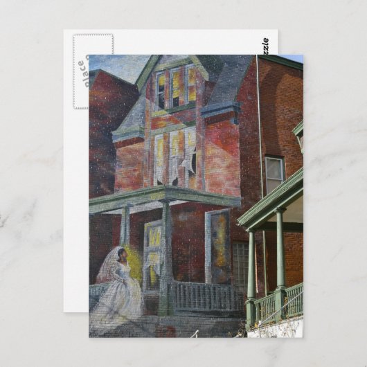 Die Brücke Postkarte (Vorne/Hinten)