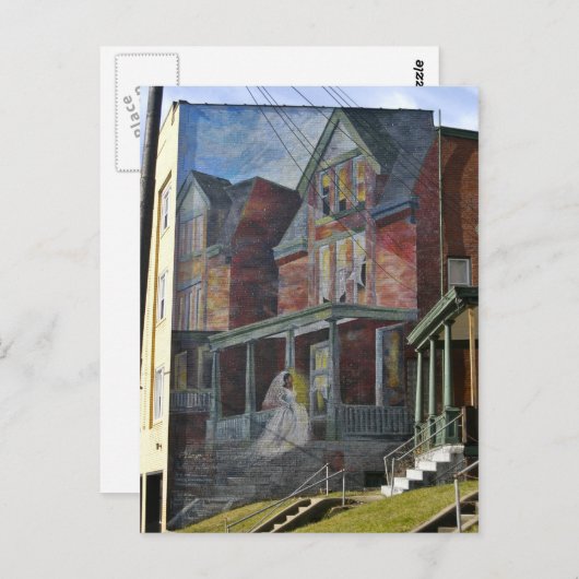 Die Brücke Postkarte (Vorne/Hinten)