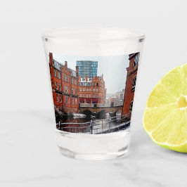 Die Brücke Schnapsglas