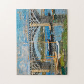 Die Brücke über das Seine Monet Feine Kunst Puzzle (Vertikal)