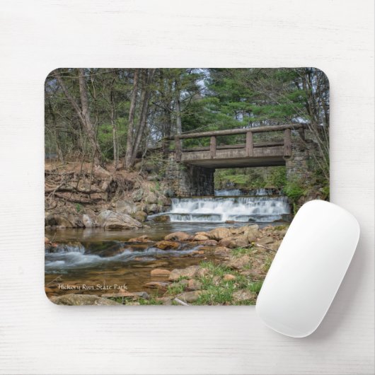 Die Brücke über den Hickory Run Mousepad (Mit Mouse)