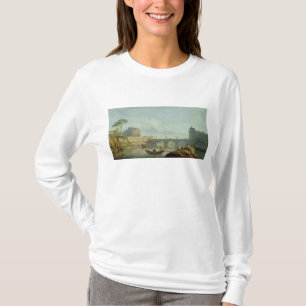 Die Brücke und das Schloss Sant'Angelo, 1745 T-Shirt