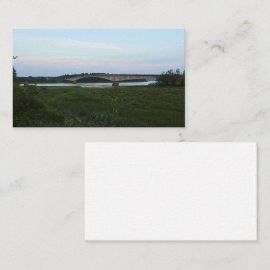 Die Brücke Visitenkarte (Vorne/Hinten)