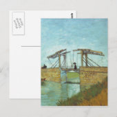 Die Brücke von Arles - Vincent Van Gogh Postkarte (Vorne/Hinten)