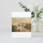 Die Brücke von Durham Postkarte (Stehend Vorderseite)