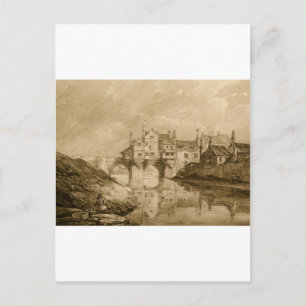 Die Brücke von Durham Postkarte