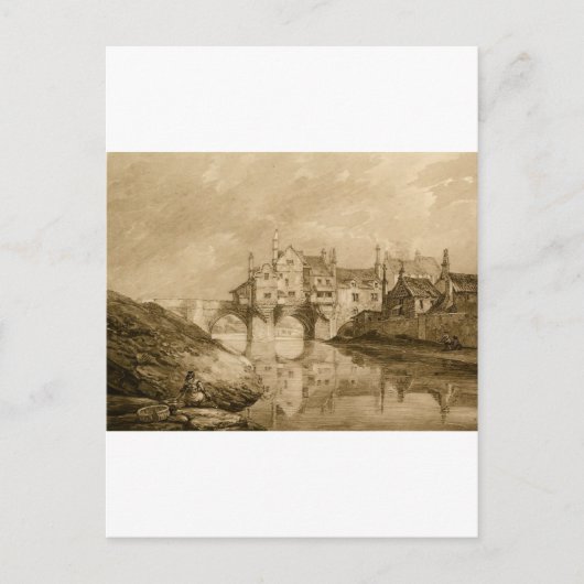 Die Brücke von Durham Postkarte (Vorderseite)