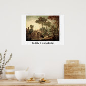 Die Brücke von Francois Boucher Poster (Küche)