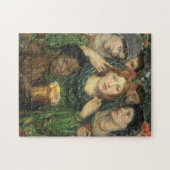 Die Brücke von Gabriel Rossetti Puzzle (Horizontal)
