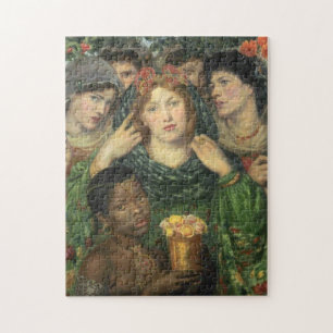 Die Brücke von Gabriel Rossetti Puzzle