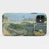Die Brücke von Louis Philippe, 1875 (Öl auf Case-Mate iPhone Hülle (Rückseite (Horizontal))