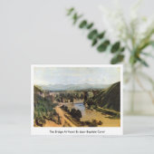 Die Brücke von Narni durch Jean-Baptiste Corot Postkarte (Stehend Vorderseite)