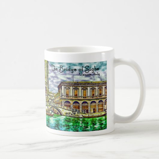 Die Brücke von Seufzern Kaffeetasse (Rechts)